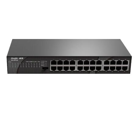 锐捷（Ruijie） RG-ES124 24口百兆交换机(图1)