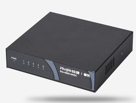 锐捷（Ruijie） RG-NBS1805C 5口百兆非网管型交换机 (图2)
