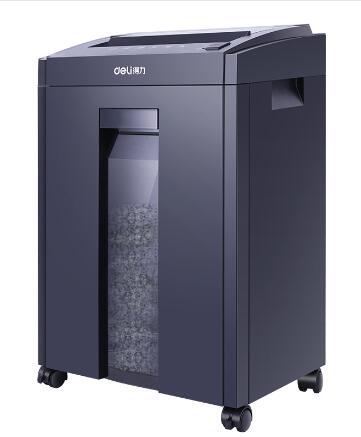 得力(deli）27530碎纸机5级保密碎纸商用文件粉碎机(图1)