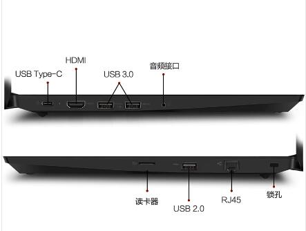联想（Lenovo） ThinkPad E490 14英寸轻薄笔记本电脑（i7-8565U/8G/512G SSD/2G独显）黑色 (4)