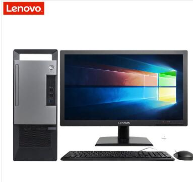 联想/Lenovo 扬天T4900v 台式整机（i3-8100/4G/1T/集显/无光驱）主机+21.5英寸显示器 (2)
