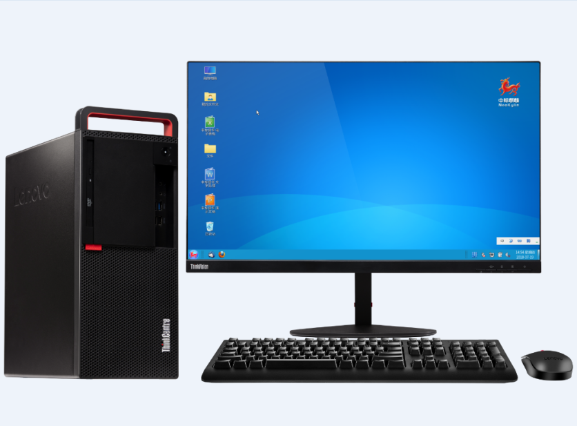联想（Lenovo）开天M630Z 兆芯国产商用台式电脑 KX-U6780A/8G/256G SSD/1G独显/DVDRW/23英寸显示器 (图1)