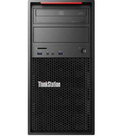 联想（Lenovo）Thinkstation P520c 图形工作站主机 图站台式机电脑（Xeon W-2125（4.0G 4C）/32GB/256GB SSD+2TB/P1000 4G/500W 92%）(1)